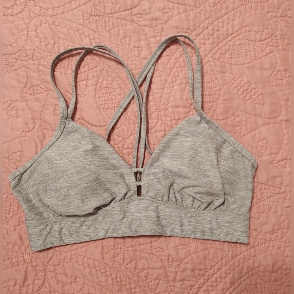 Heather Grey Sports Bra